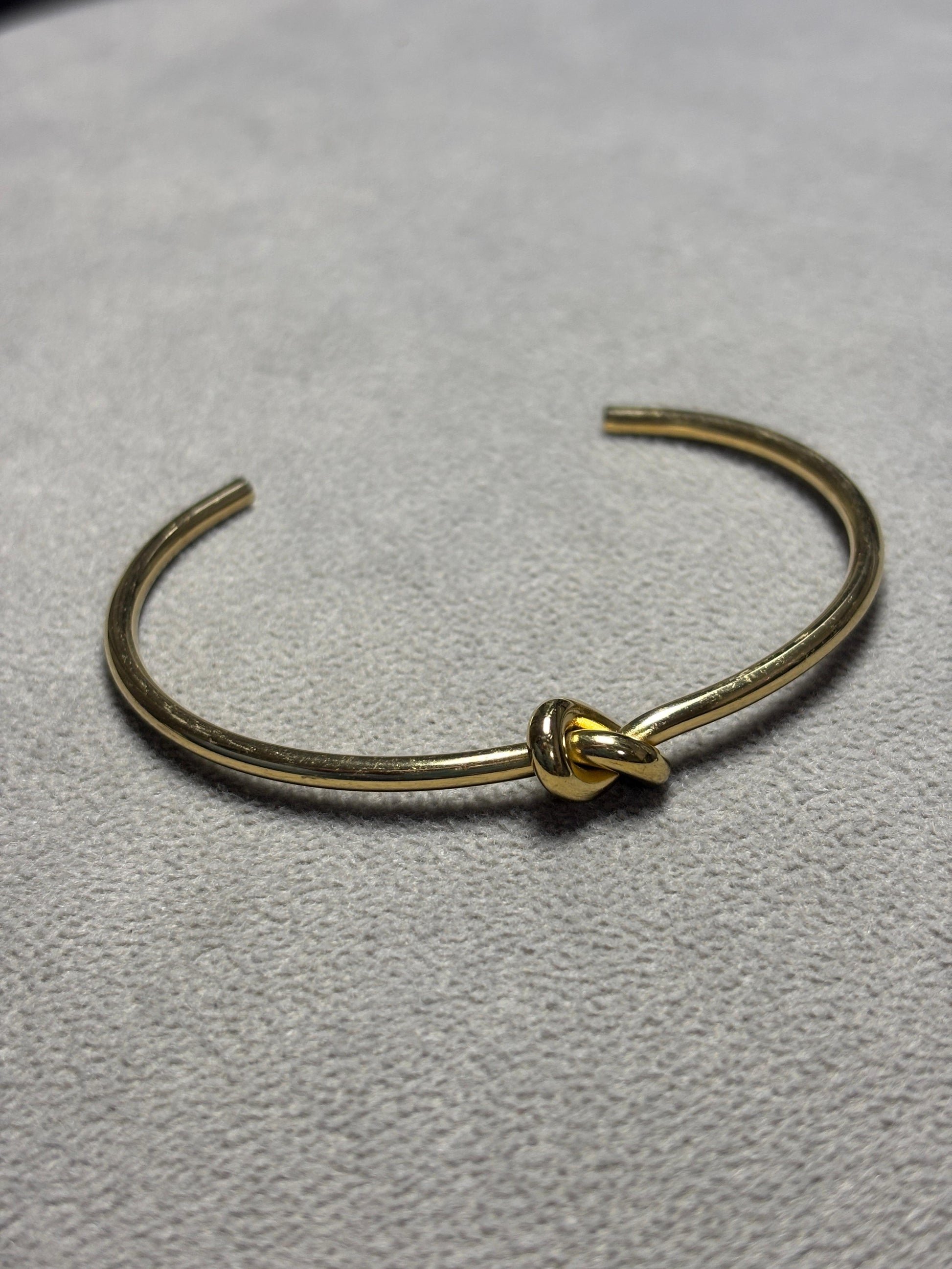Golden Knot Cuff Bracelet