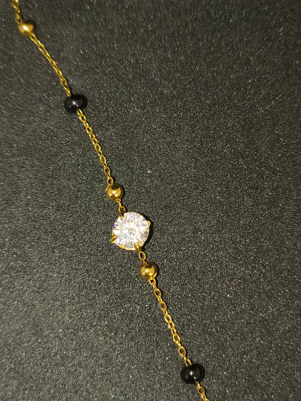 Eternal Glow Diamond Mangalsutra Bracelet