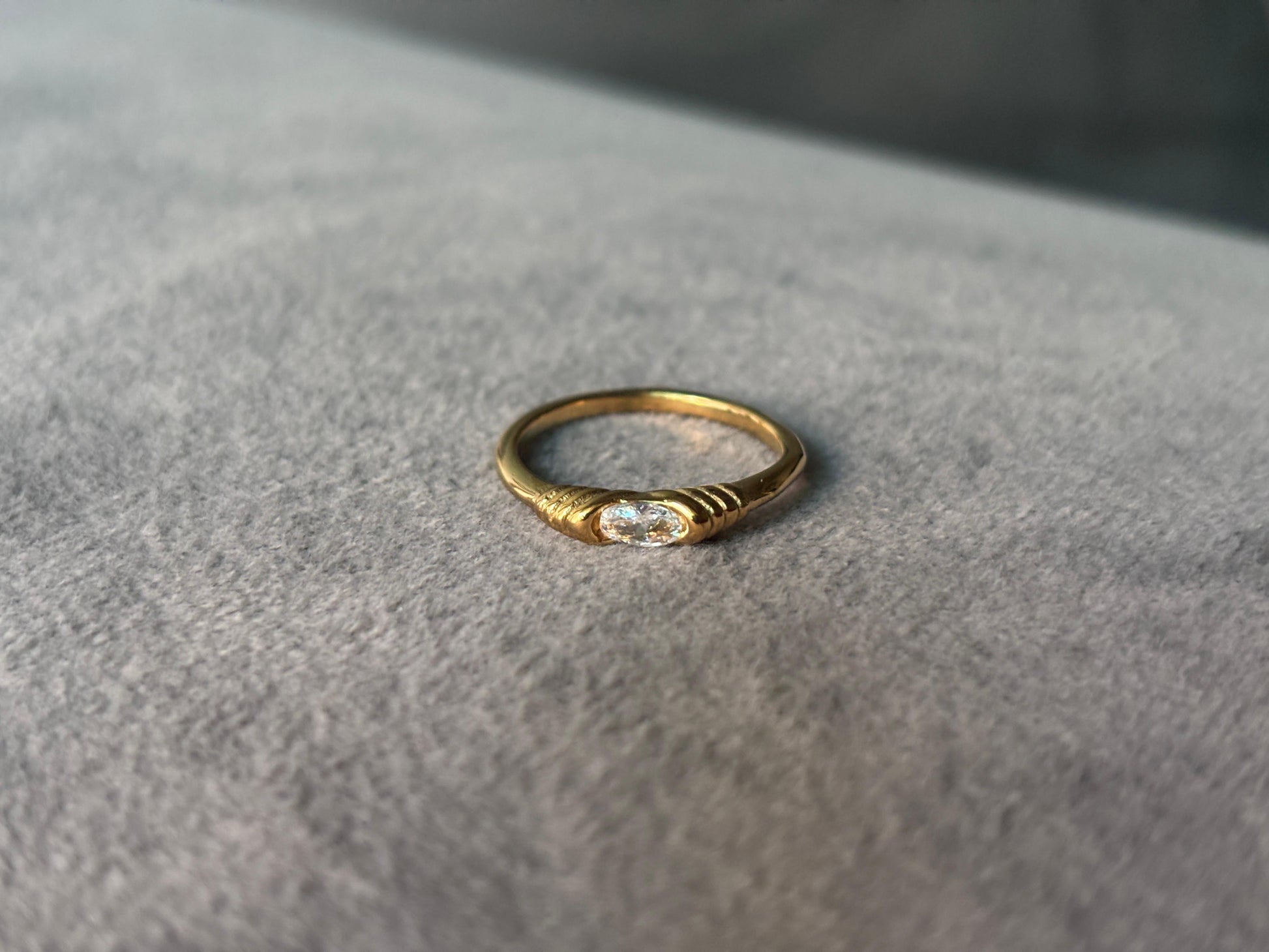 Vibrant Gemstone Gold Stacking Ring