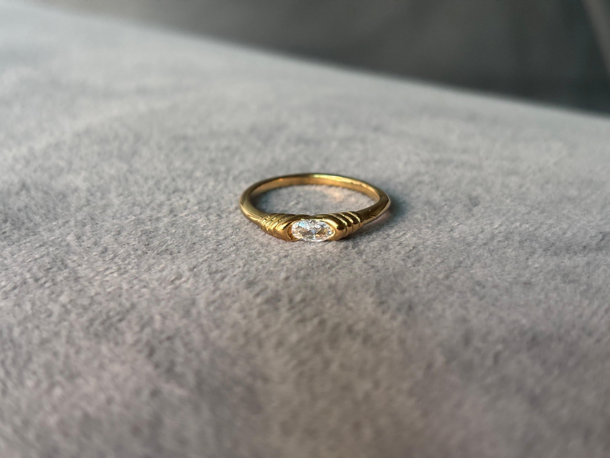 Vibrant Gemstone Gold Stacking Ring