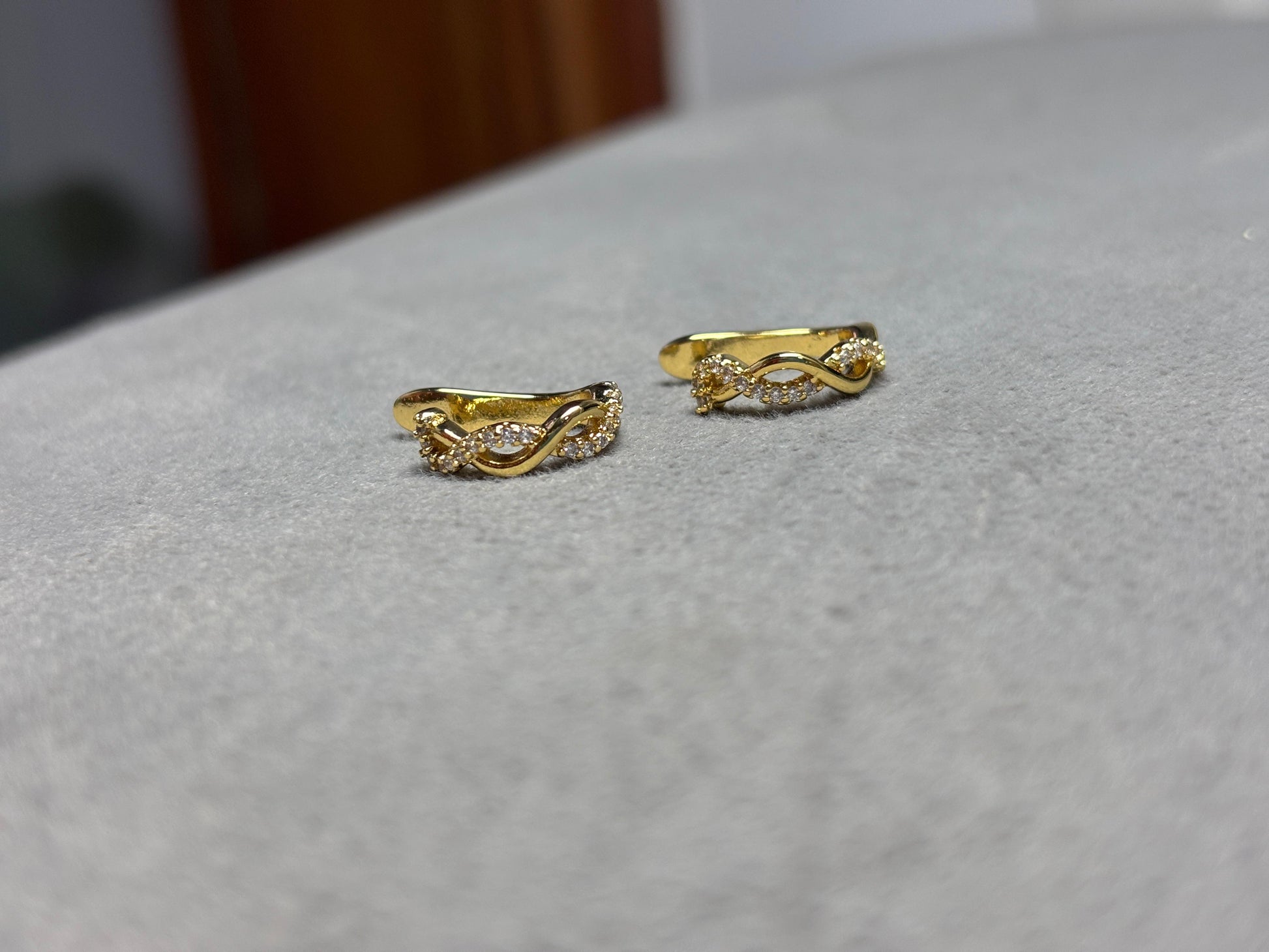 Minimalist Gold Teardrop Hook Earrings