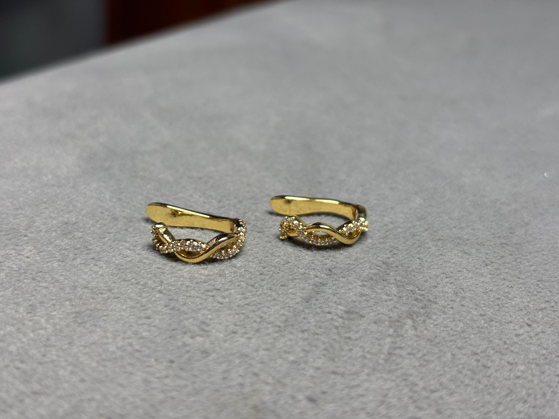 Minimalist Gold Teardrop Hook Earrings