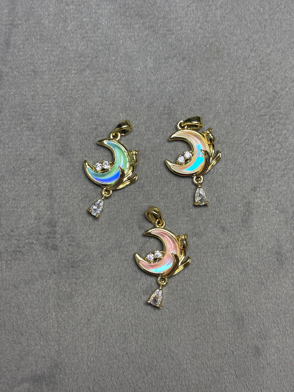 Crescent Moon Pendant Necklace Collection