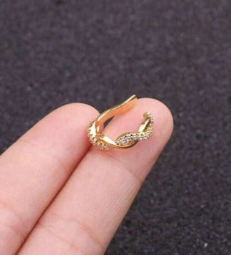 Minimalist Gold Teardrop Hook Earrings