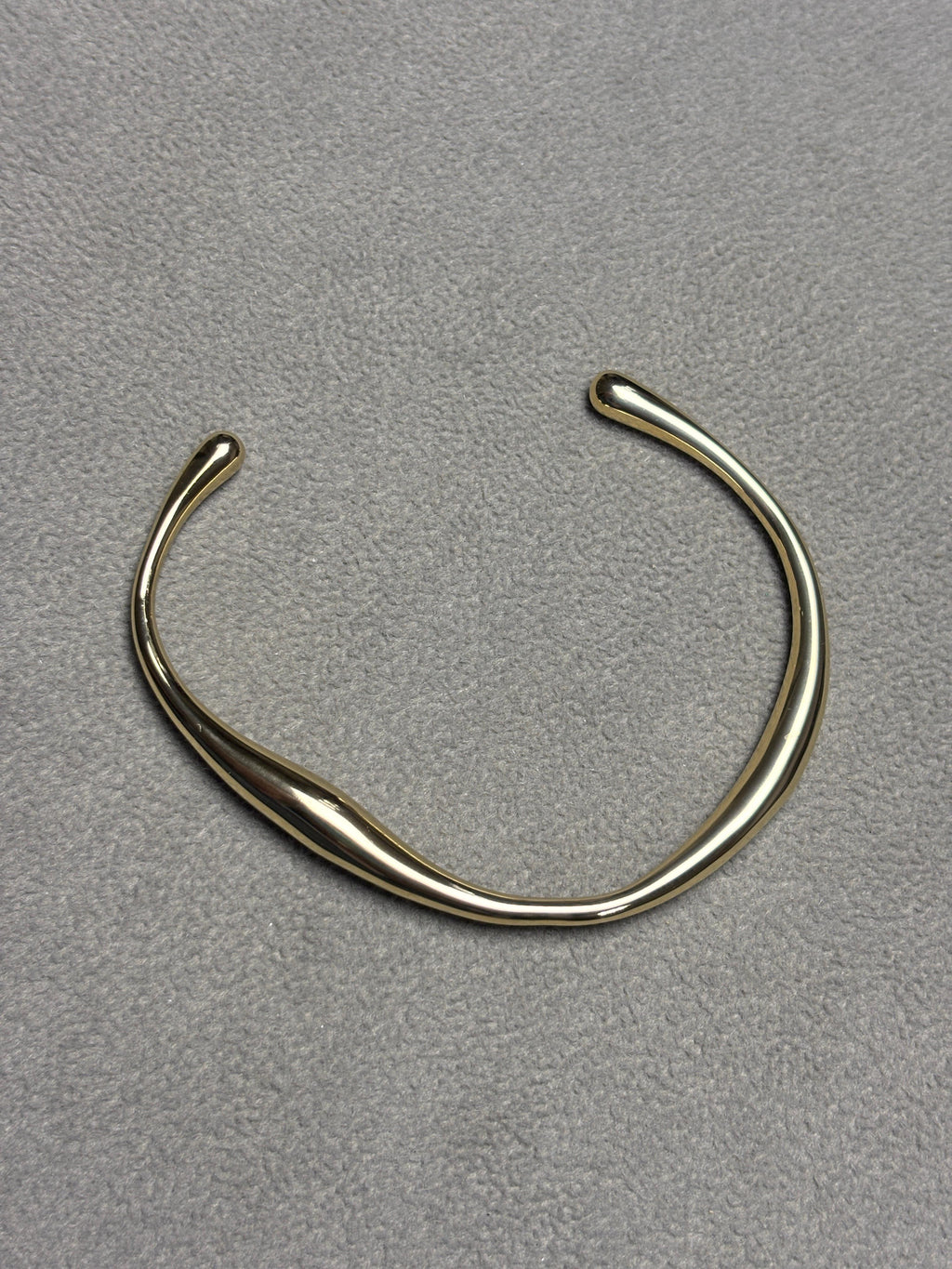 Minimalist Gold-Tone Bangle