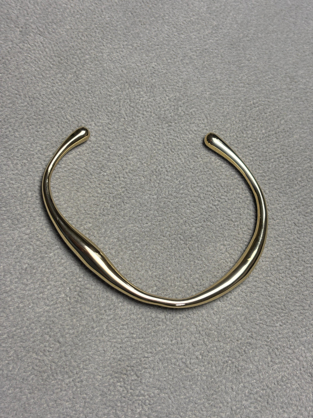 Minimalist Gold-Tone Bangle