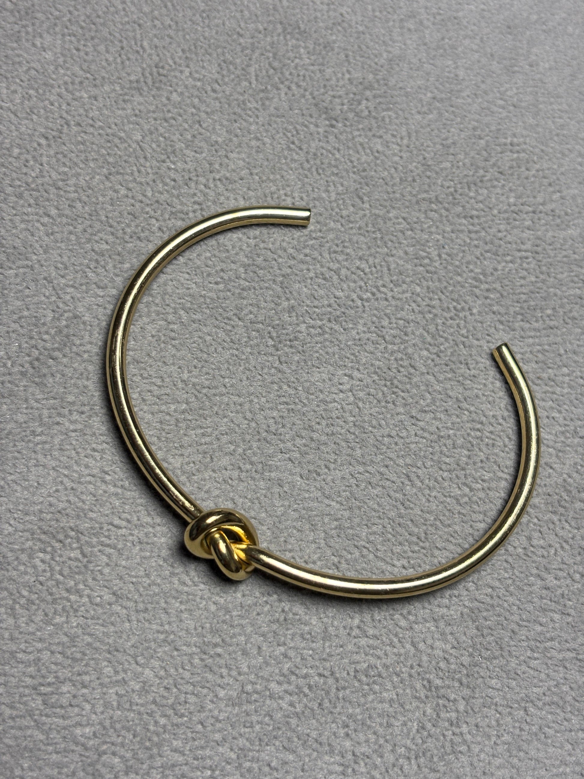 Golden Knot Cuff Bracelet