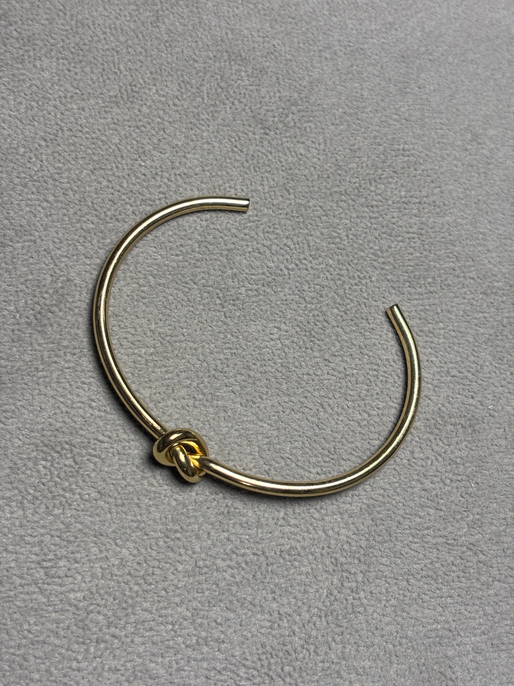Golden Knot Cuff Bracelet