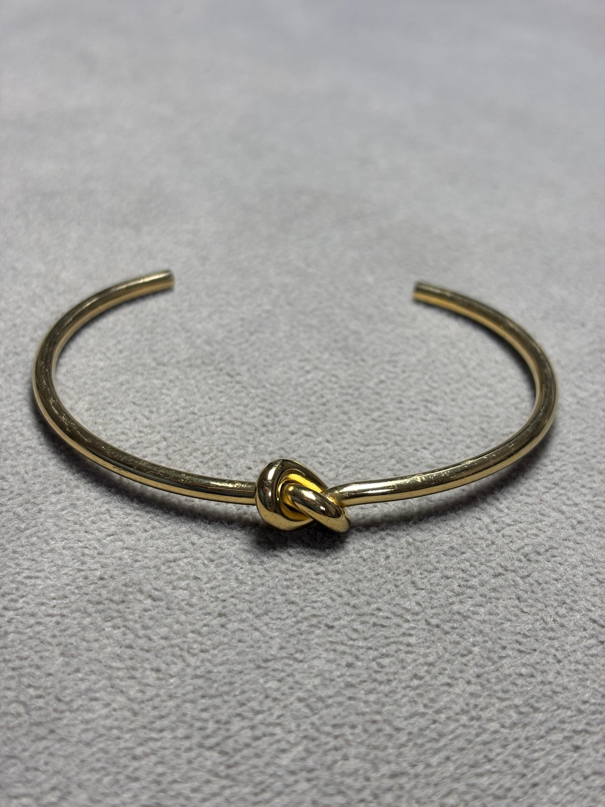 Golden Knot Cuff Bracelet