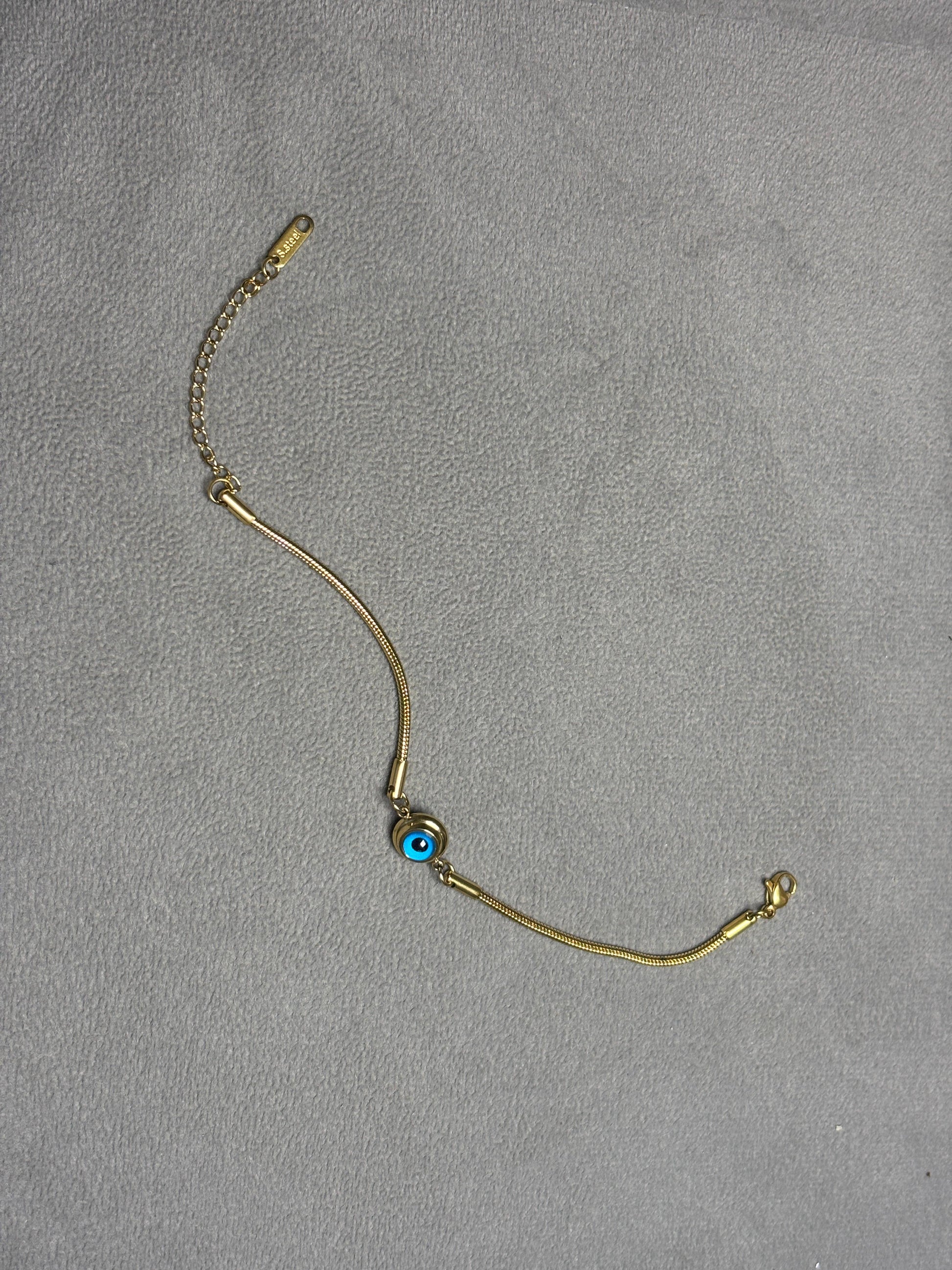 Golden Evil Eye Bracelet