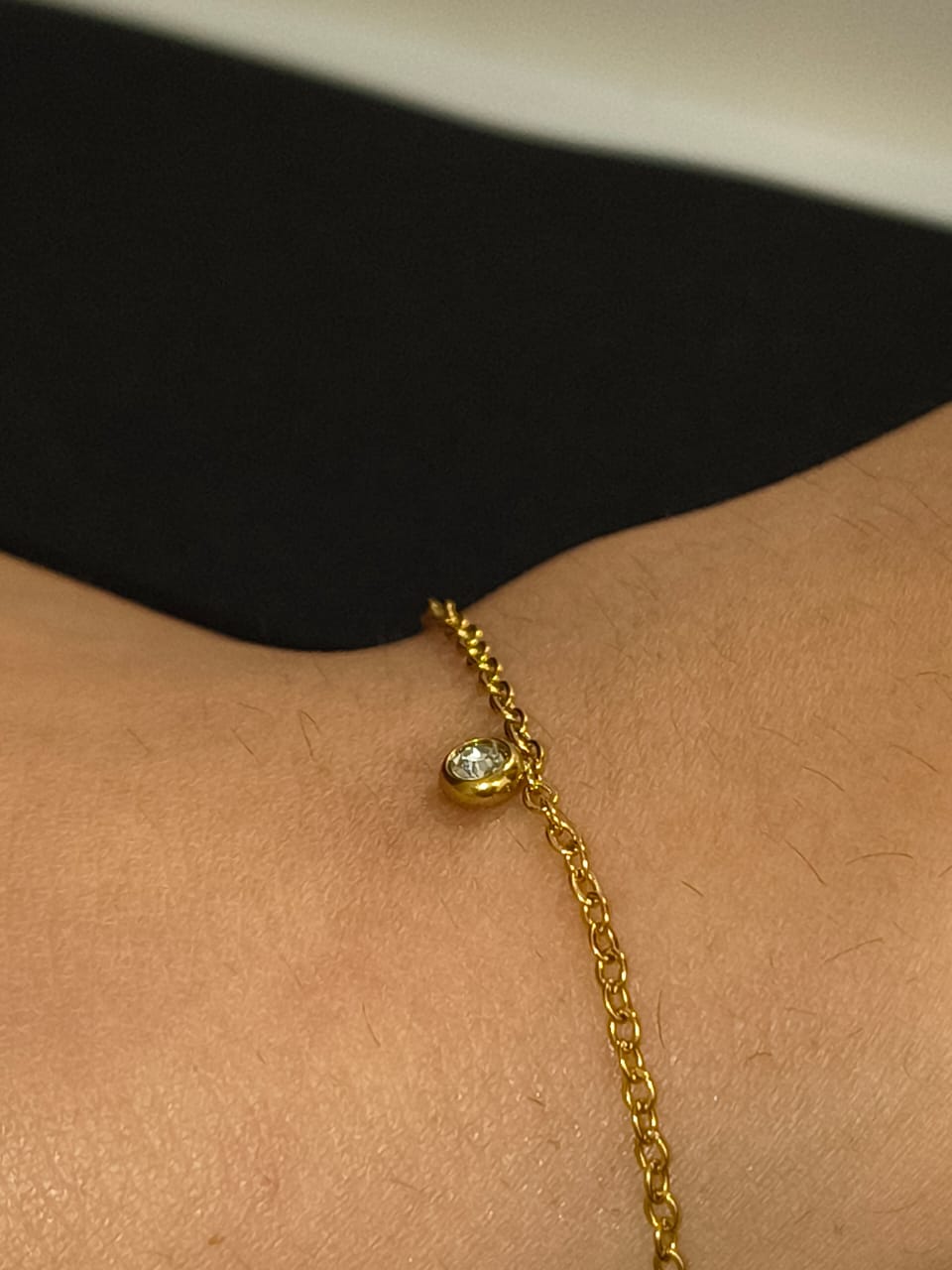 Minimal Elegance Solitaire Bracelet