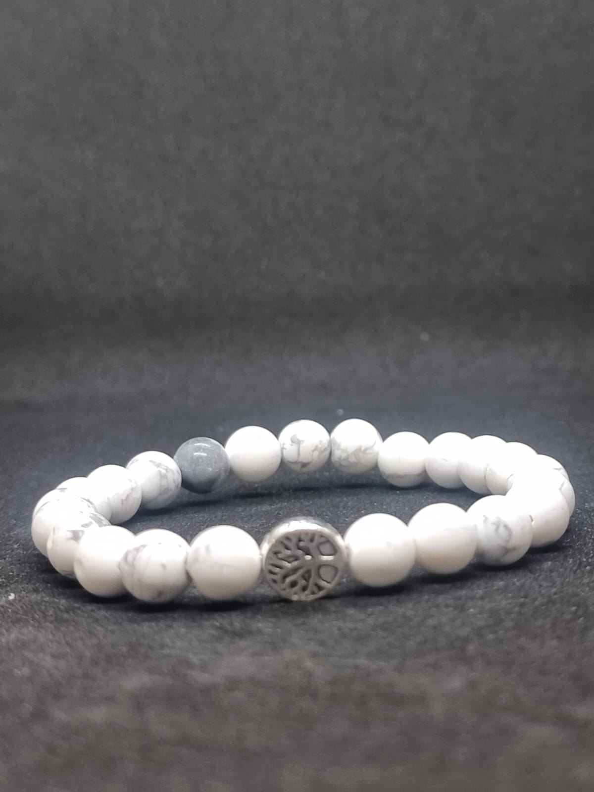Peace Drift – Howlite Bracelet