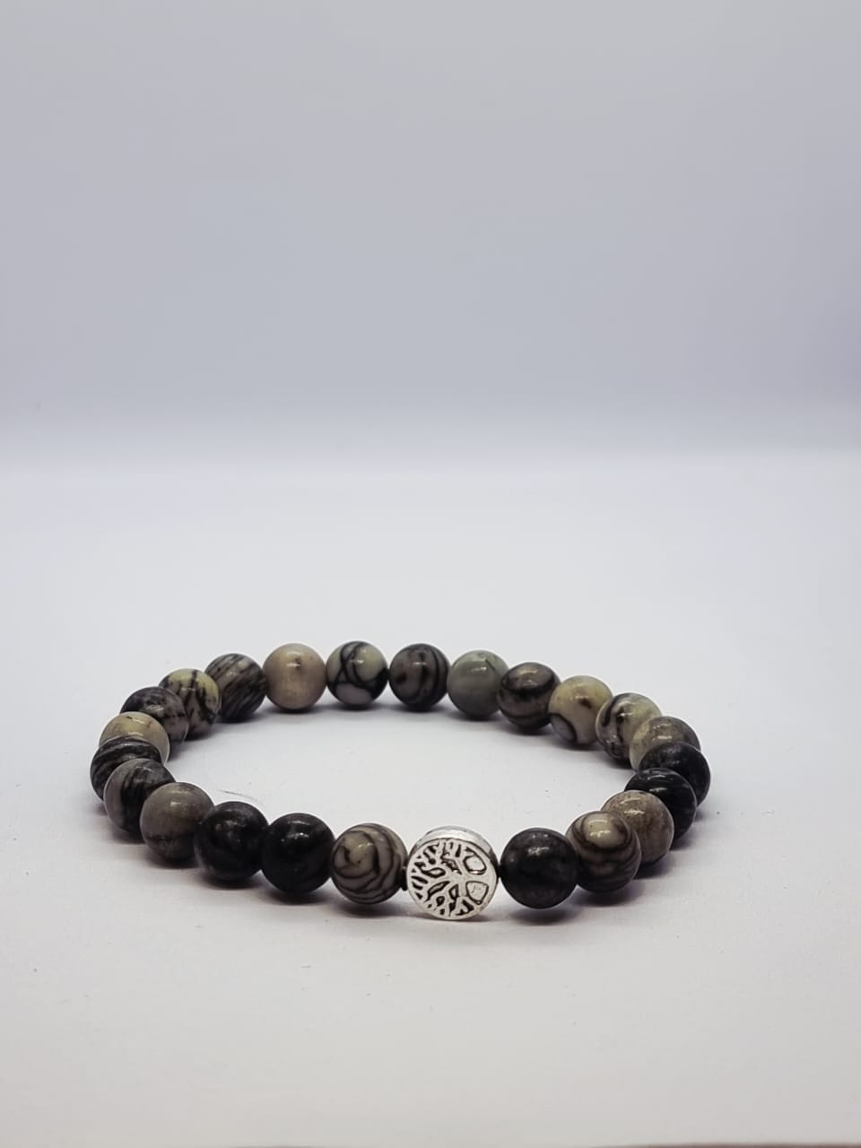 Earthwoven Shield – Web Jasper Grounding Band