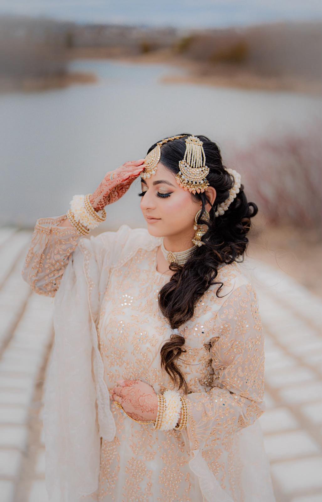 White Choker Set | Indian Jewelry | South Asian Jewelry | Tikka | Earrings | Partywear | White Choker Necklace | White Mirror Necklace Set