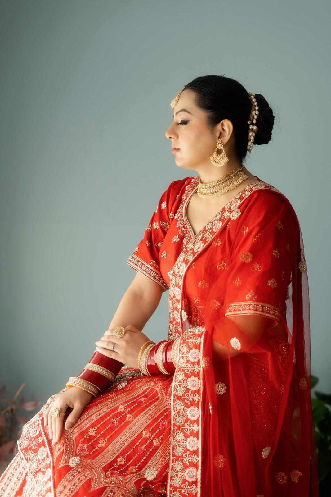 Bridal GOLD Necklace, Earrings & Tikka Set | Indian Jewelry | South Asian Jewelry | Tikka | Golden Necklace Set Bridal | Gold Necklace