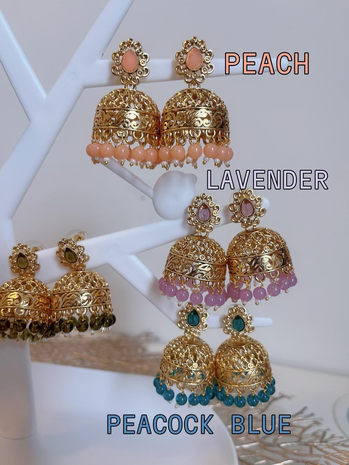 Multicolor Jhumka | Gold plated Jhumka | Pink Jhumka | Mint Jhumka | Peach Jhumka | Maroon Jhumka | Red Jhumka | Green Jhumka | Olive Jhumka