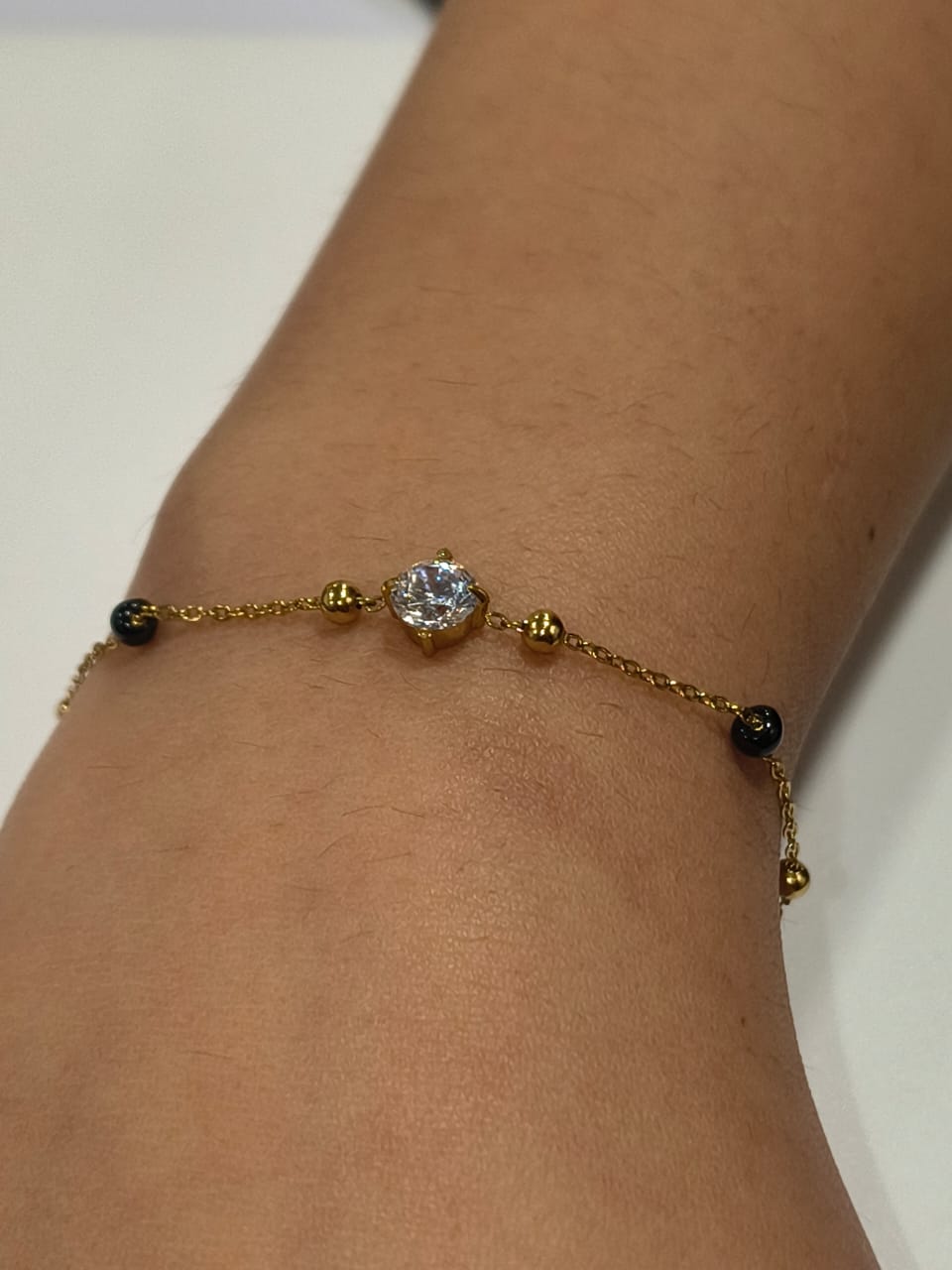 Eternal Glow Diamond Mangalsutra Bracelet