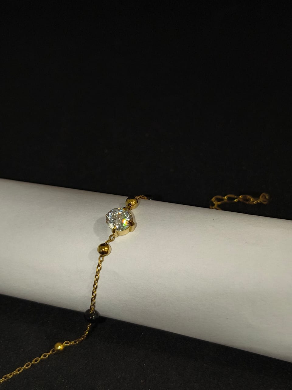 Eternal Glow Diamond Mangalsutra Bracelet