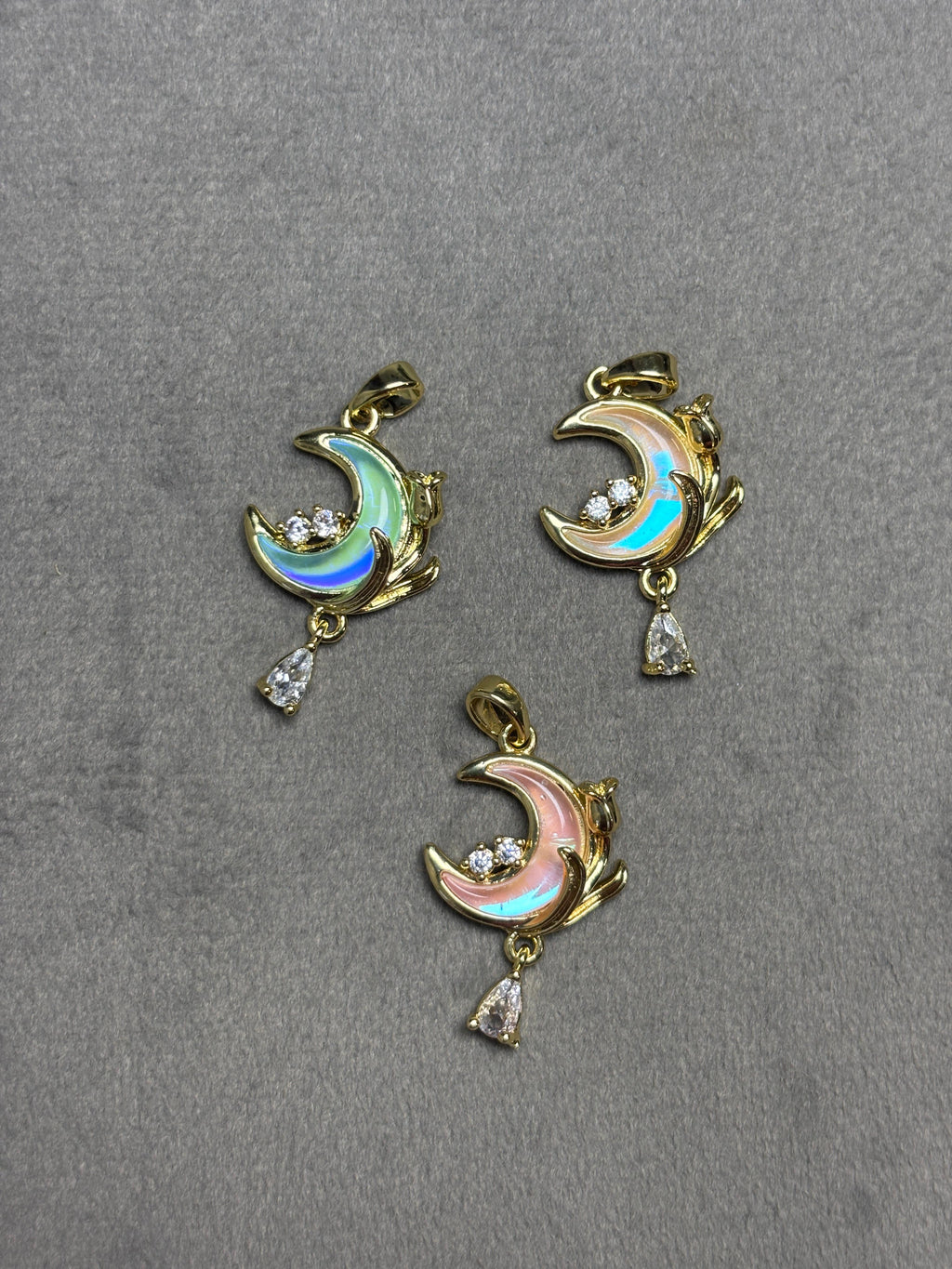 Crescent Moon Pendant Necklace Collection
